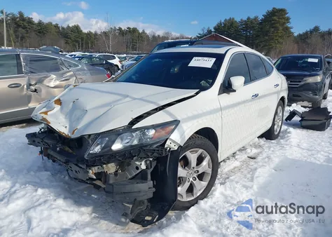 2012 Honda Crosstour Ex-L from USA, damaged, VIN 5J6TF2H54CL003326